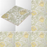 William Morris Vintage Anemone Floral Pattern Tile<br><div class="desc">This is a digitally enhanced print derived from an antique anemone floral pattern design by the company founded by William Morris. William Morris was a Victorian era poet, novelist, textile designer and an important figure of the British Arts and Crafts Movement. His designs had a mediaeval-inspired aesthetic and respect for...</div>