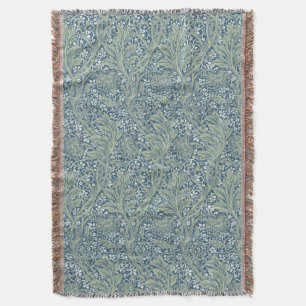William Morris Vintage Arcadia Pattern Throw Blanket