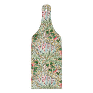 Green Cutting Board, William Morris, Floral Cutting Board, Art Nouveau,  Kitchen Decor, Glass Cutting Board, Vintage Floral, Green Kitchen -   Norway