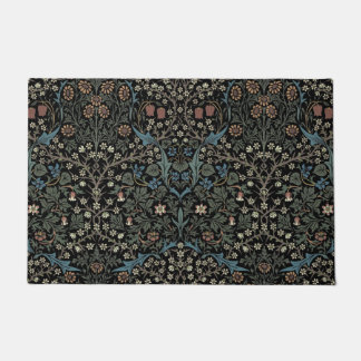 William Morris Vintage Blackthorn Pattern Doormat