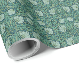 William Morris Vintage Fiowers Floral Pattern Wrapping Paper