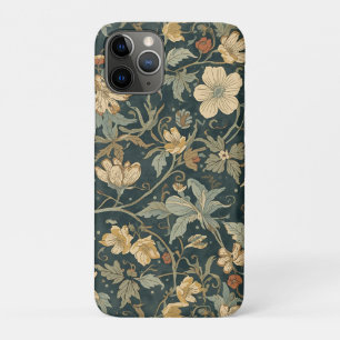 William Morris vintage Floral Art Nouveau Pattern iPhone 11 Pro Case
