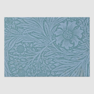 William Morris Vintage floral Blue Flowers Tissue Paper