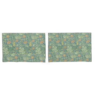 William Morris Vintage Floral Double Boughs Pillowcase