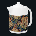 William Morris Vintage Floral Pattern Red Blue<br><div class="desc">The design on this product was inspired by an 1876 printed fabric designed by William Morris a well-known British textile designer and manufacturer who lived from 1834 to 1896. Morris was a major contributor to the revival of traditional British textile arts and methods of production. He is recognised as one...</div>