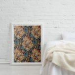 William Morris Vintage Floral Pattern Red Blue     Tile<br><div class="desc">The design on this product was inspired by an 1876 printed fabric designed by William Morris a well-known British textile designer and manufacturer who lived from 1834 to 1896. Morris was a major contributor to the revival of traditional British textile arts and methods of production. He is recognised as one...</div>