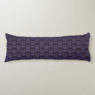 William Morris Vintage Floral Textile Embroidery Body Cushion