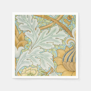 William Morris - Vintage Foliage & Floral Pattern Napkin