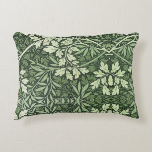 William Morris Vintage Foliage Shades of Green Decorative Cushion