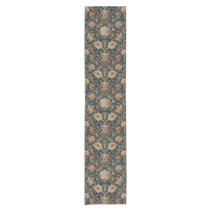 William Morris vintage Honeysuckle Floral Pattern Short Table Runner