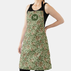 William Morris Vintage Honeysuckle Pattern Apron
