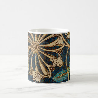 William Morris Vintage Honeysuckle Pattern  Coffee Mug