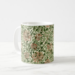 William Morris Vintage Honeysuckle Pattern Coffee Mug