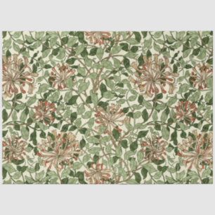 William Morris Vintage Honeysuckle Pattern Tissue Paper