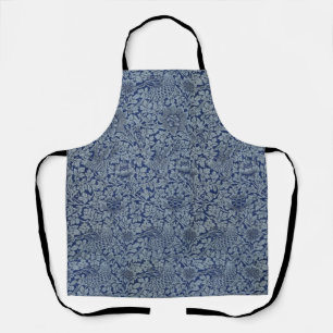 William Morris Vintage Pattern Bird and Anemone   Apron