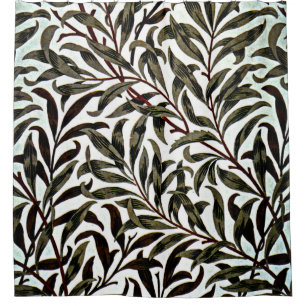 William Morris vintage pattern, Willow Bough Shower Curtain
