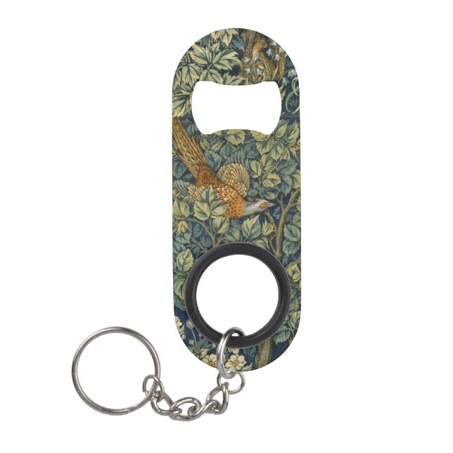 William Morris Vintage Pheasant Squirrel Flower (Front)