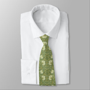 William Morris Vintage Pimpernel Floral Pattern Tie