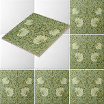William Morris Vintage Pimpernel Floral Pattern Tile<br><div class="desc">This is a digitally enhanced print derived from an antique 1876 Pimpernel pattern designed by William Morris. William Morris was a Victorian era poet, novelist, textile designer and an important figure of the British Arts and Crafts Movement. His designs had a mediaeval-inspired aesthetic and respect for hand-craftsmanship and traditional textile...</div>