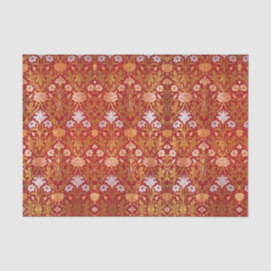 William Morris Vintage Rose & Lily Floral Pattern Tissue Paper