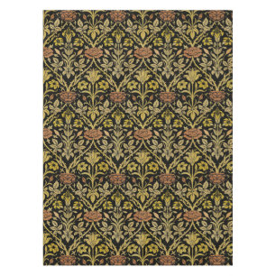 William Morris Vintage Rose & Lily Flower Pattern Tablecloth