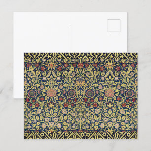 William Morris Violet and Columbine Art Postcard