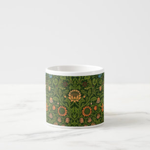 William Morris Violet and Columbine Art Rug Espresso Cup