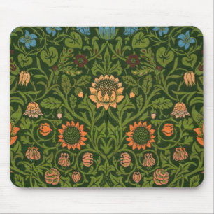 William Morris Violet and Columbine Art Rug Mouse Mat