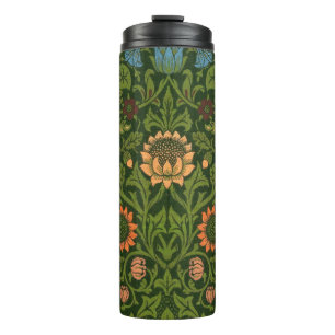 William Morris Violet and Columbine Art Rug Thermal Tumbler