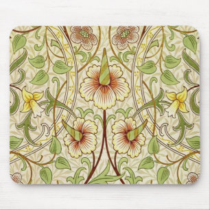William Morris Wallpaper Daffodil Mouse Mat