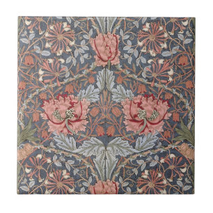 William Morris Wallpaper Design on Tile
