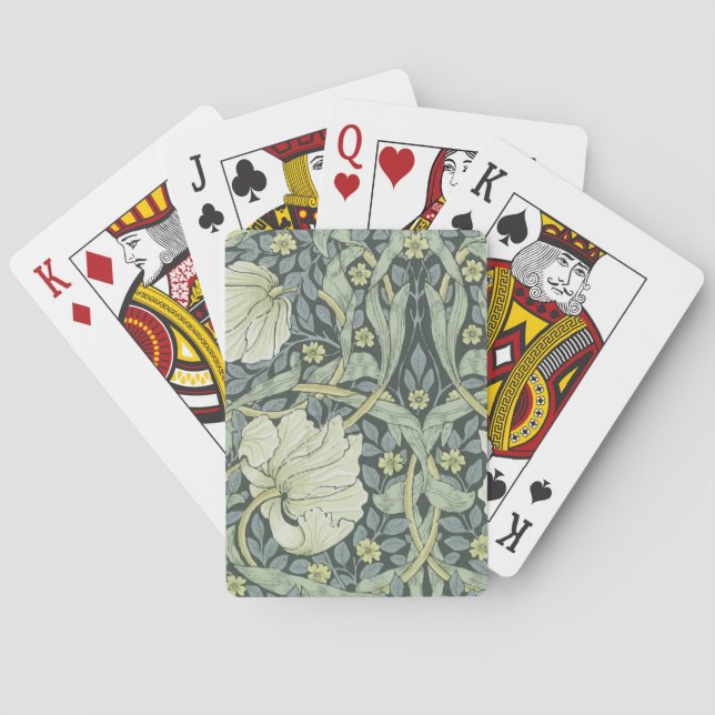 William Morris Wallpaper Design Playing Cards (Back)