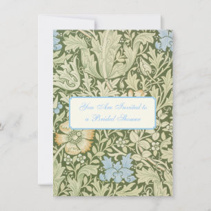 William Morris Wallpaper Designs Invitation