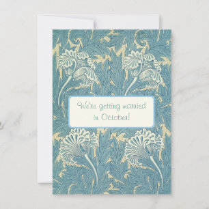 William Morris Wallpaper Designs Invitation