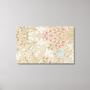 William Morris - WALLPAPER HYACINTH PATTERN 480 19 Canvas Print