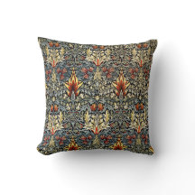 William Morris Wallpaper Pillow