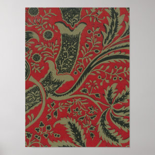 William Morris - Wallpaper Sample With Bamboo Poster
