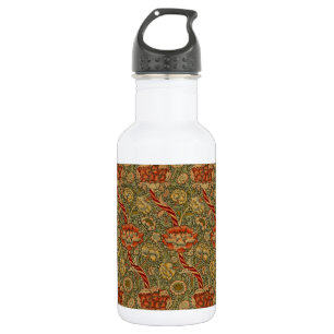 William Morris Wandle English Floral Damask Design 532 Ml Water Bottle