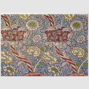 William Morris Wandle English Floral Damask Design Tissue Paper
