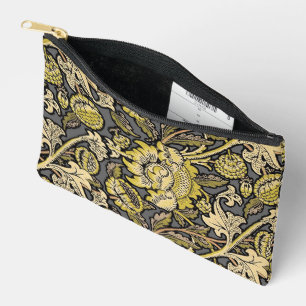 William Morris Wey Floral Arts Crafts Wallpaper Accessory Pouch