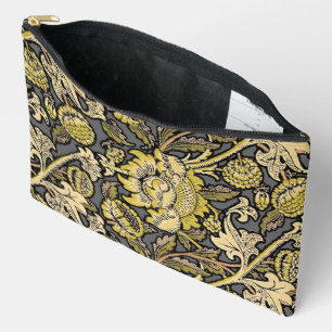 William Morris Wey Floral Arts Crafts Wallpaper Accessory Pouch