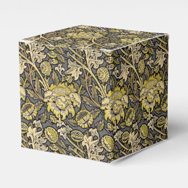 William Morris Wey Floral Wallpaper Favour Box (Front Side)