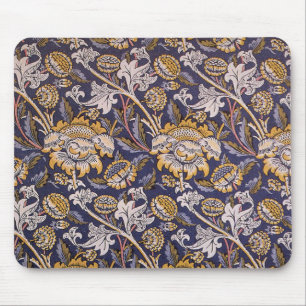 William Morris Wey Floral Wallpaper Mouse Mat