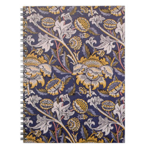 William Morris Wey Floral Wallpaper Notebook