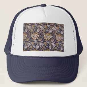 William Morris Wey Floral Wallpaper Trucker Hat