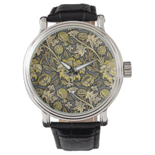 William Morris Wey Floral Wallpaper Watch