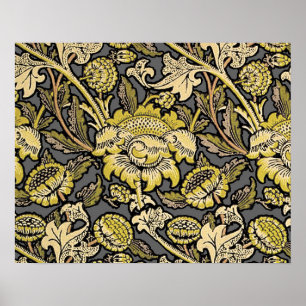 William Morris Wey Wallpaper Floral  Poster