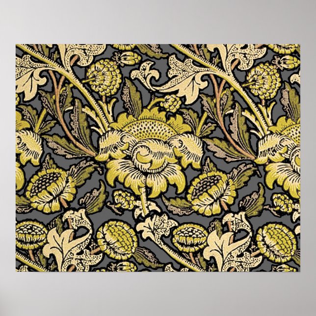 William Morris Wey Wallpaper Floral  Poster (Front)