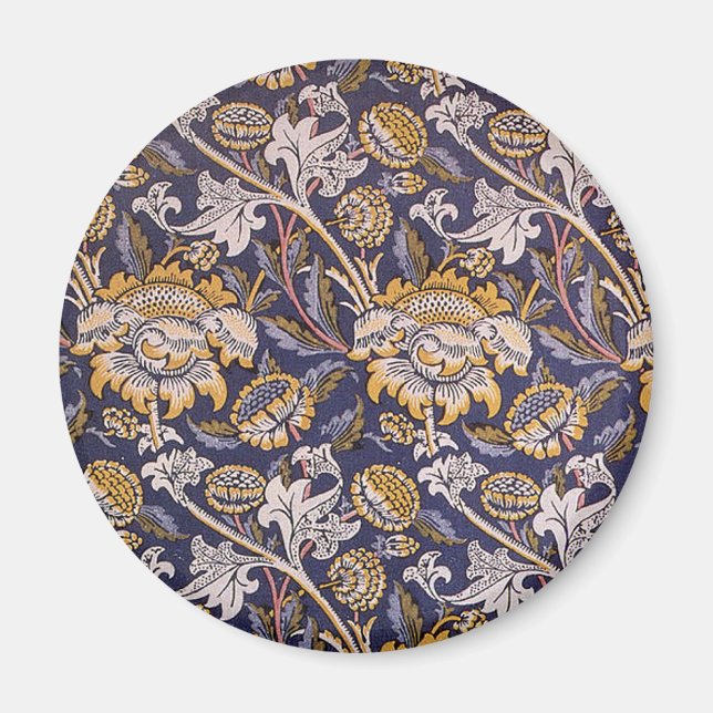 william morris wey wallpaper tapestry artwork magnet (Front)