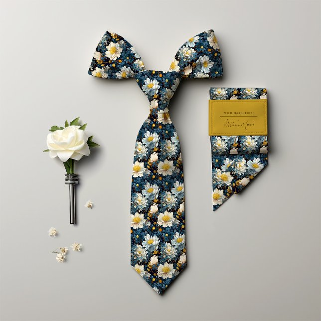 William Morris Wild Marguerite Floral Tie (Creator Uploaded)